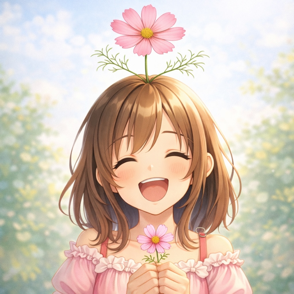 感情の花咲く少女 | の人気AIイラスト・グラビア