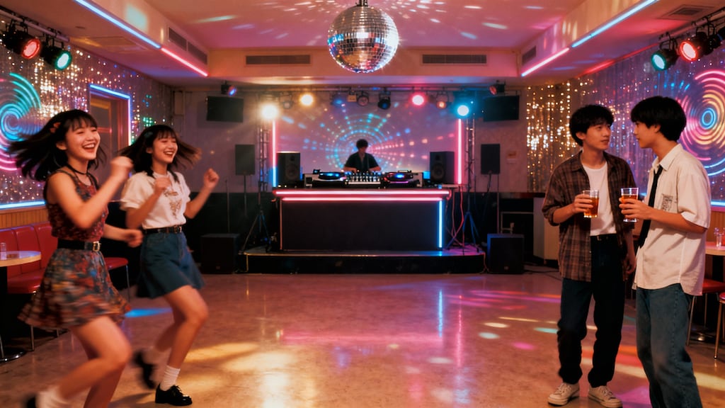 背景３４　ディスコ