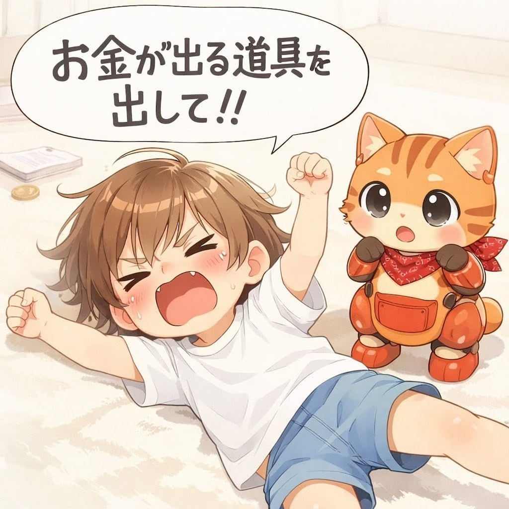 猫型ロボットにお願い