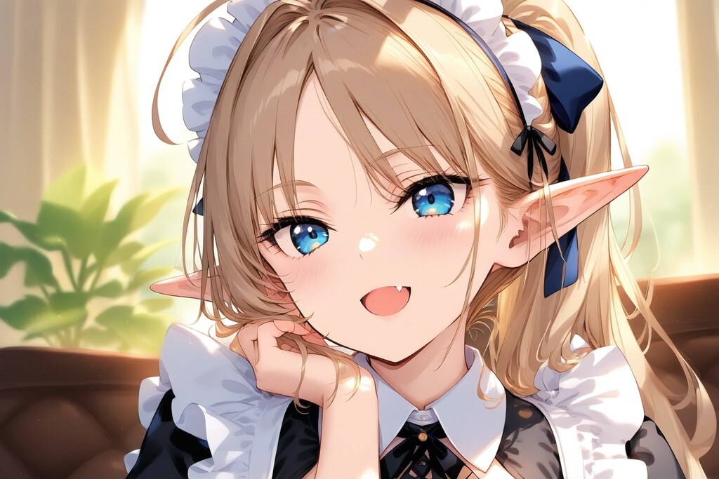 元気なメイドさん