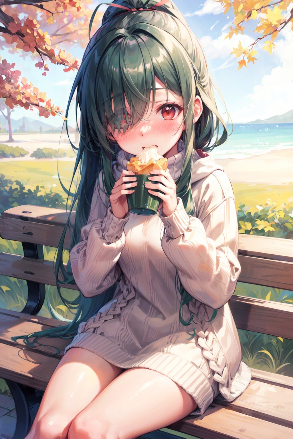 カラス娘さんと食欲の秋