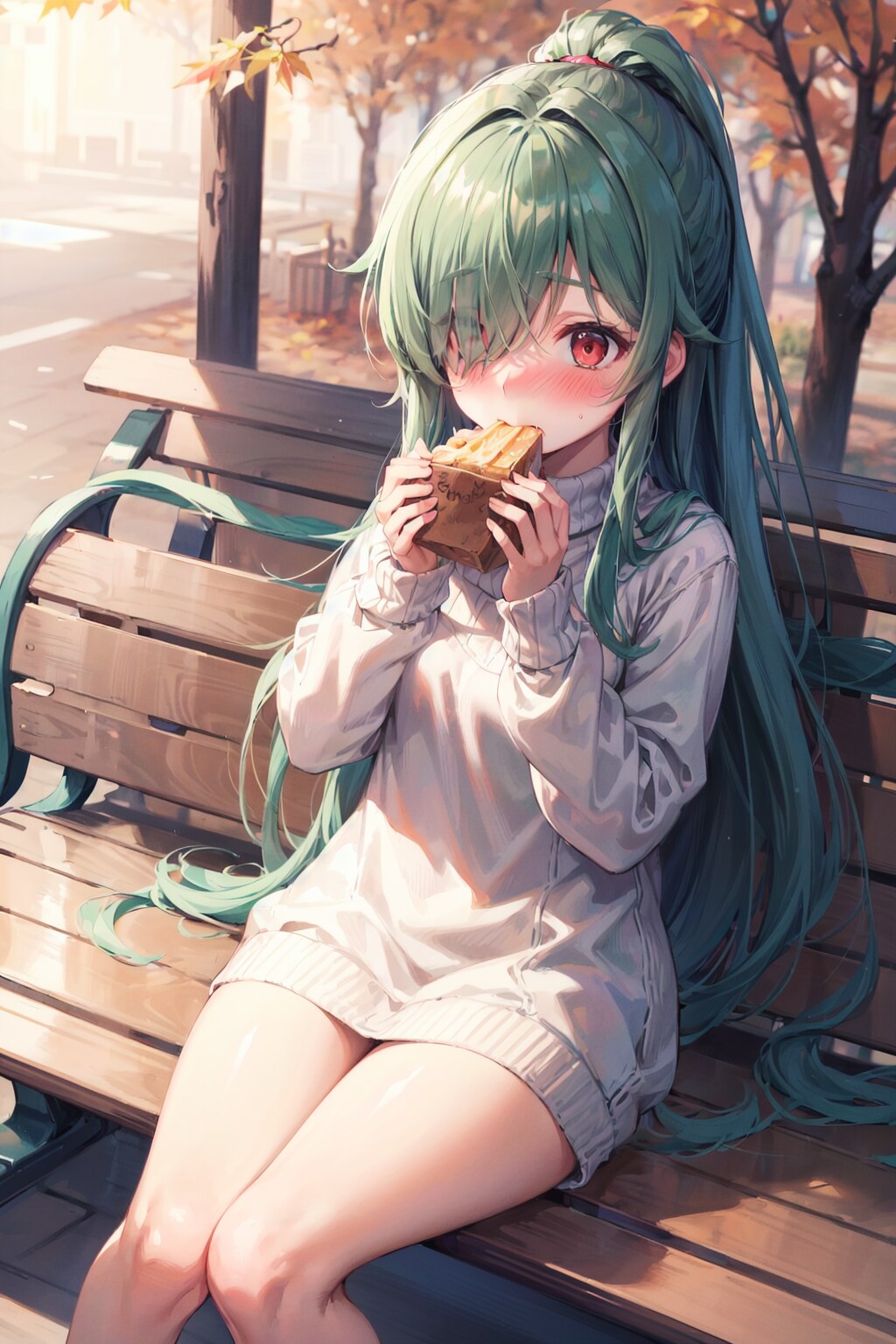 カラス娘さんと食欲の秋