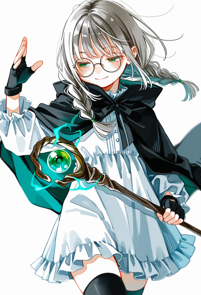 眼鏡っこ魔法使いちゃん