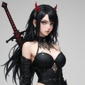 黒騎士の姫 6枚目