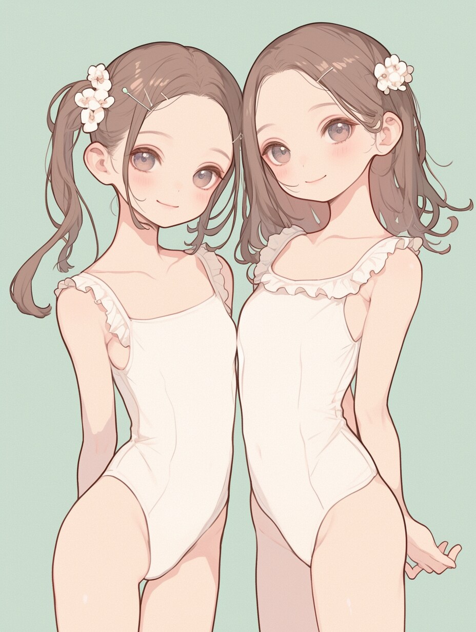 レオタード少女03 | の人気AIイラスト・グラビア