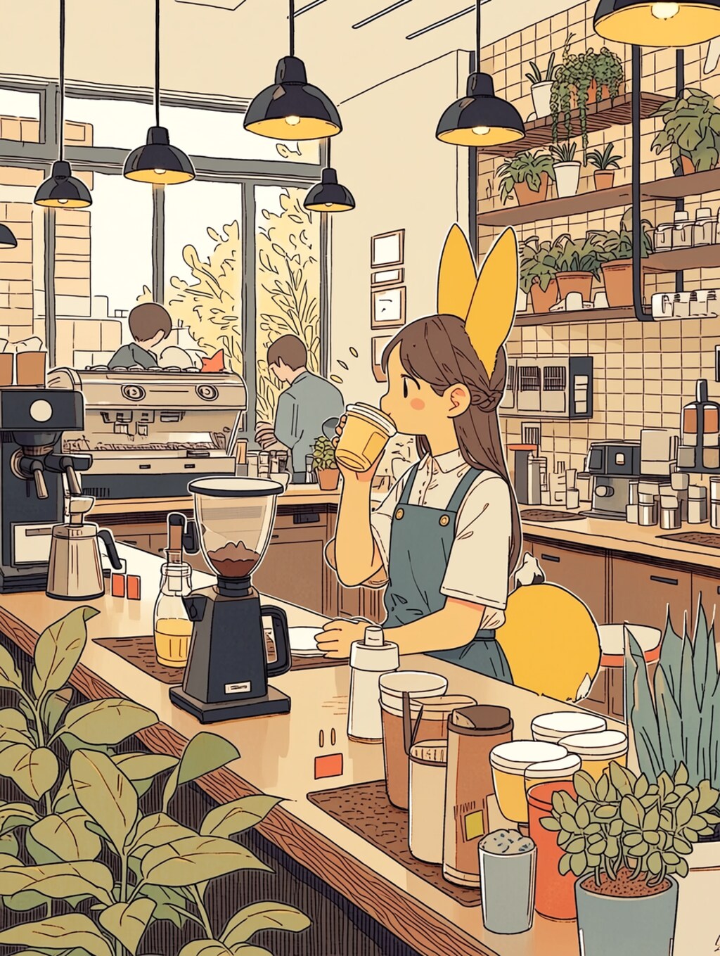 ほっとひと息 ☕