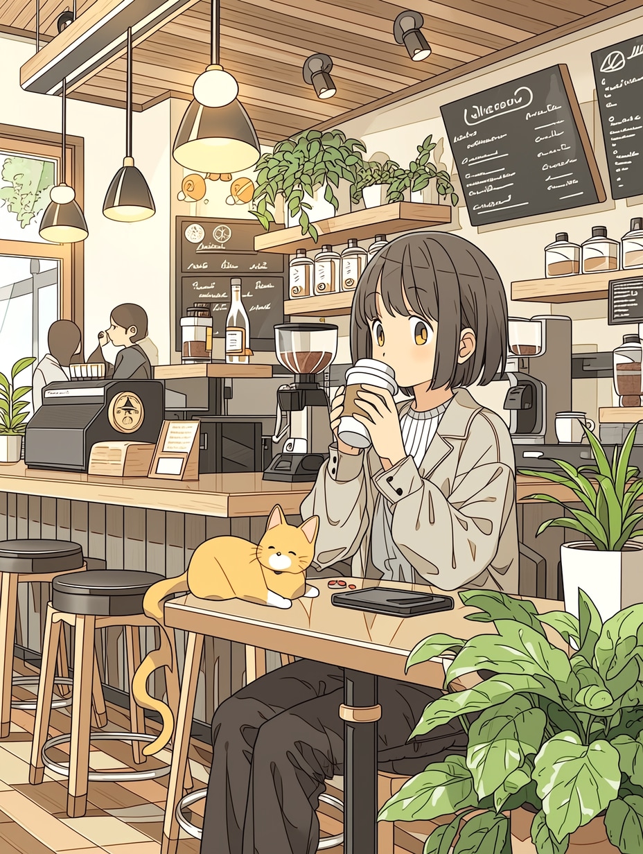 ほっとひと息 ☕