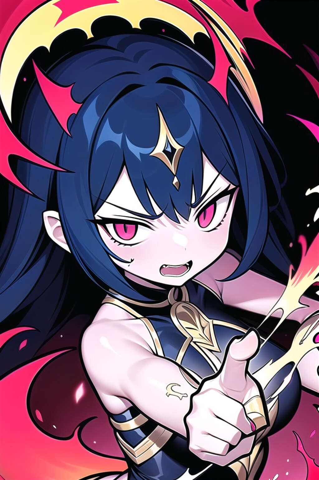 不機嫌な悪魔の姫様