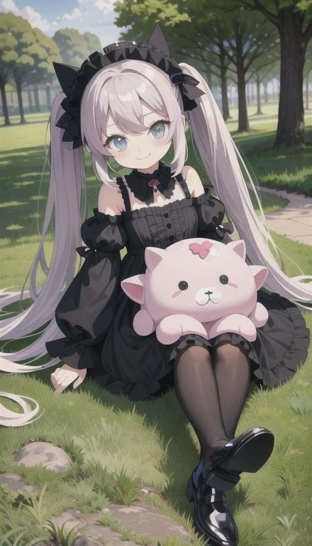 厳選落ち供養：虹ごすろり×公園