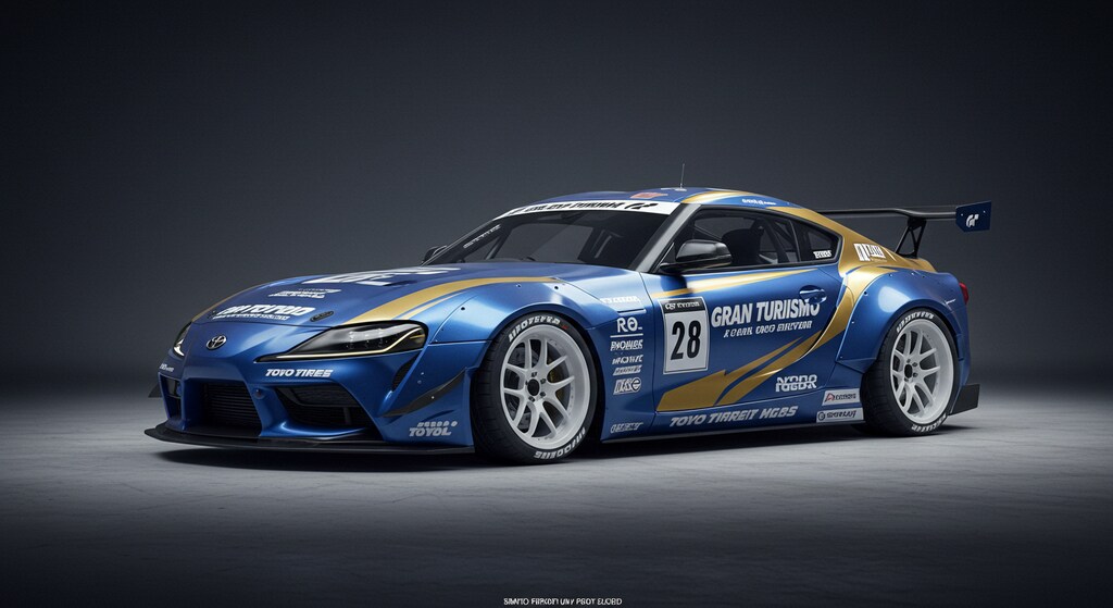 トーヨータイヤGRスープラのドリ車