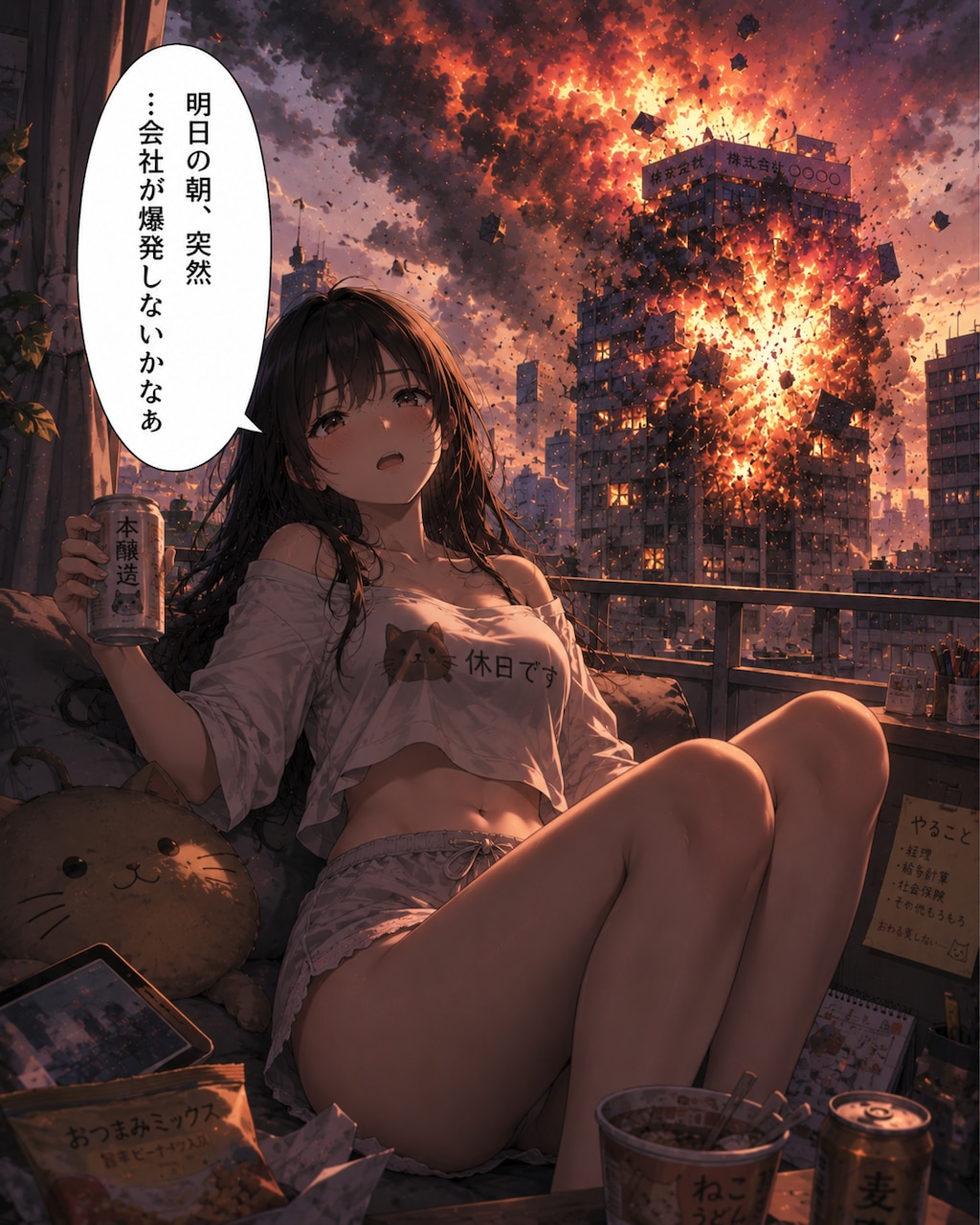 会社員の願望