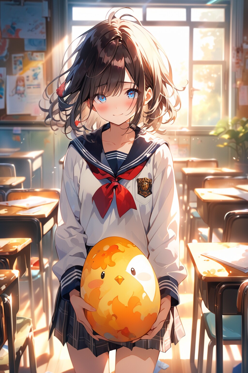 ヒヨコみたいな卵
