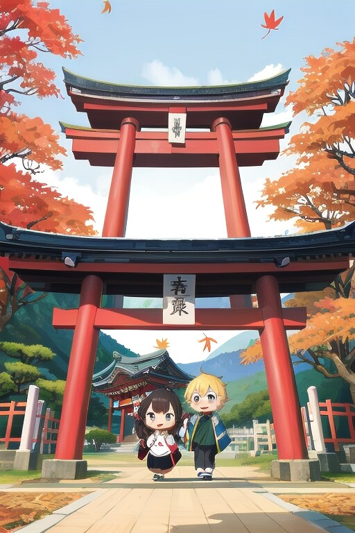 鳥居on鳥居 | の人気AIイラスト・グラビア