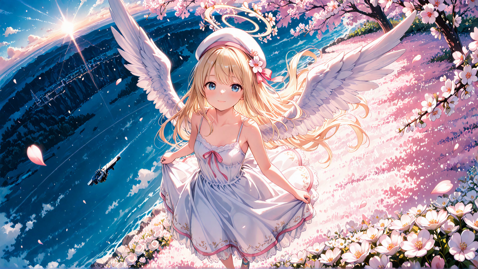 天使 | の人気AIイラスト・グラビア