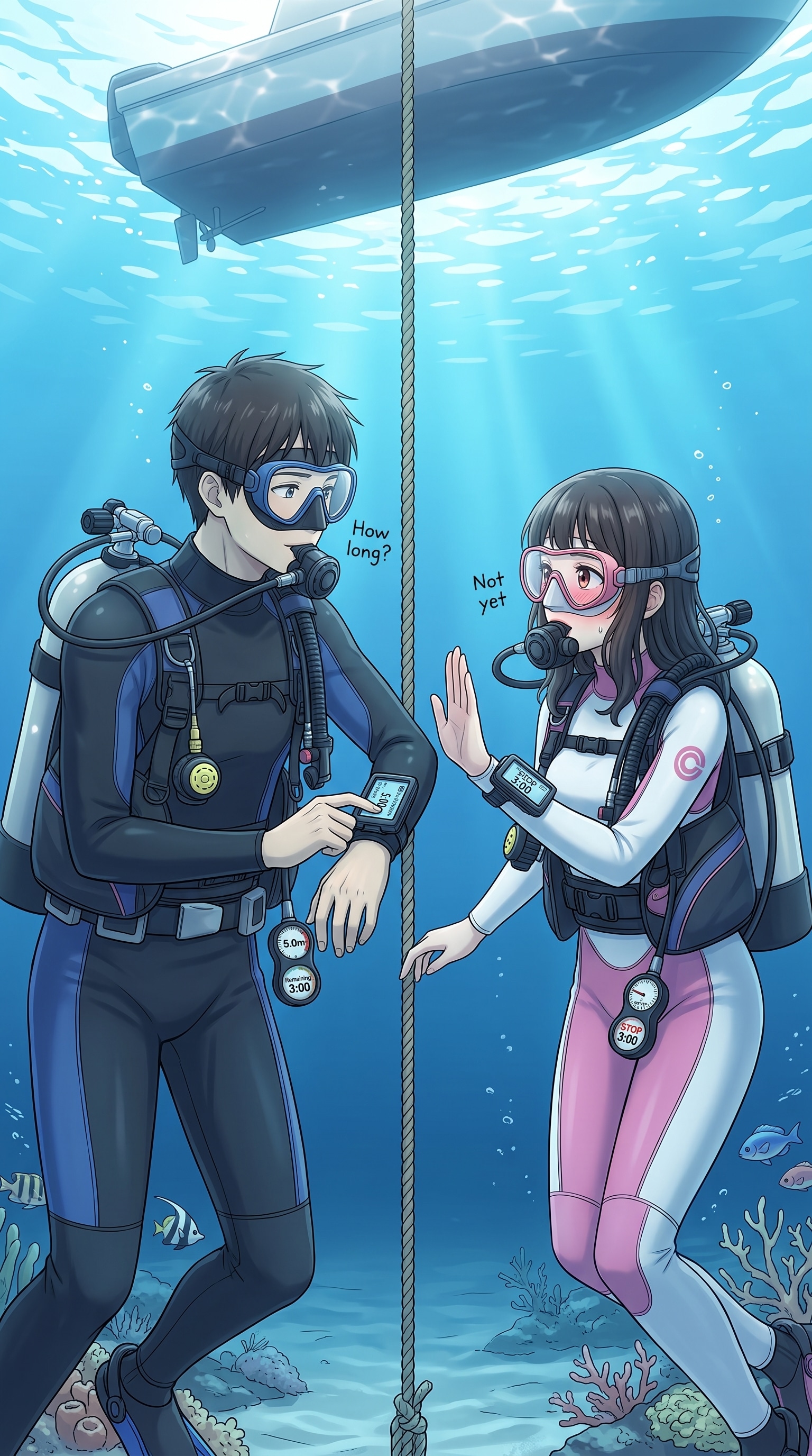安全停止中 〜 3 分間 by mayu より〜 | の人気AIイラスト・グラビア