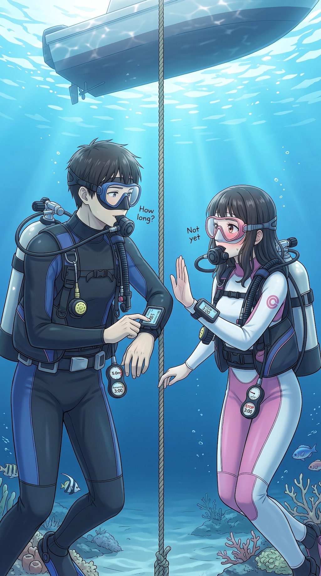 安全停止中 〜 3 分間 by mayu より〜