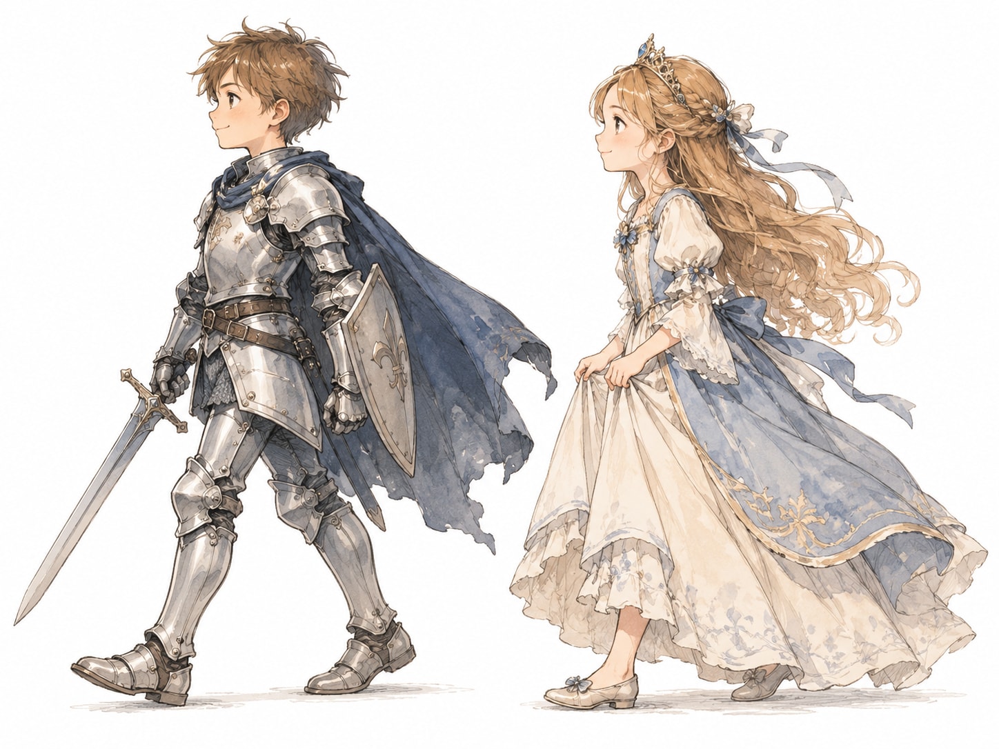 騎士と姫君 | の人気AIイラスト・グラビア