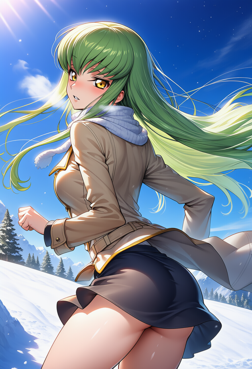 追い風にほどける想い ― Unraveled by the Breeze