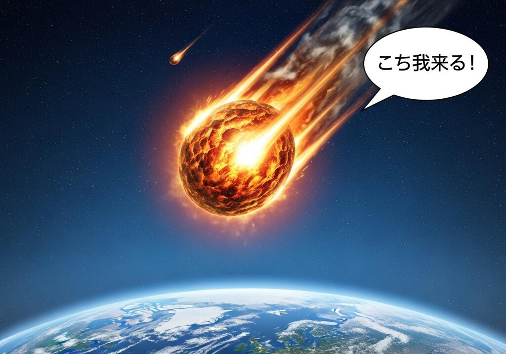 隕石に喋ってもらった