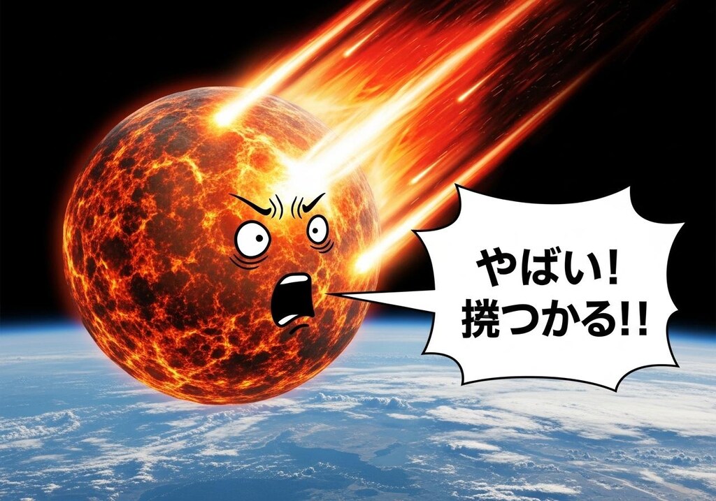 隕石に喋ってもらった