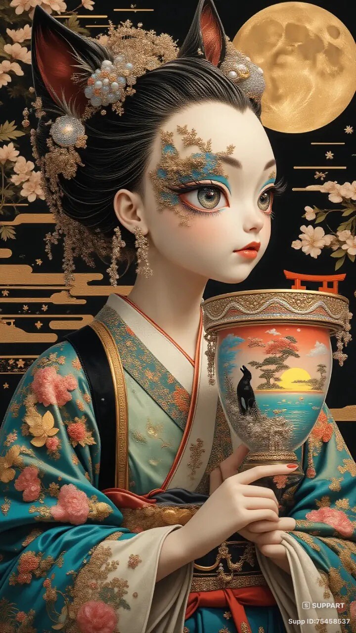金色の恋 | の人気AIイラスト・グラビア