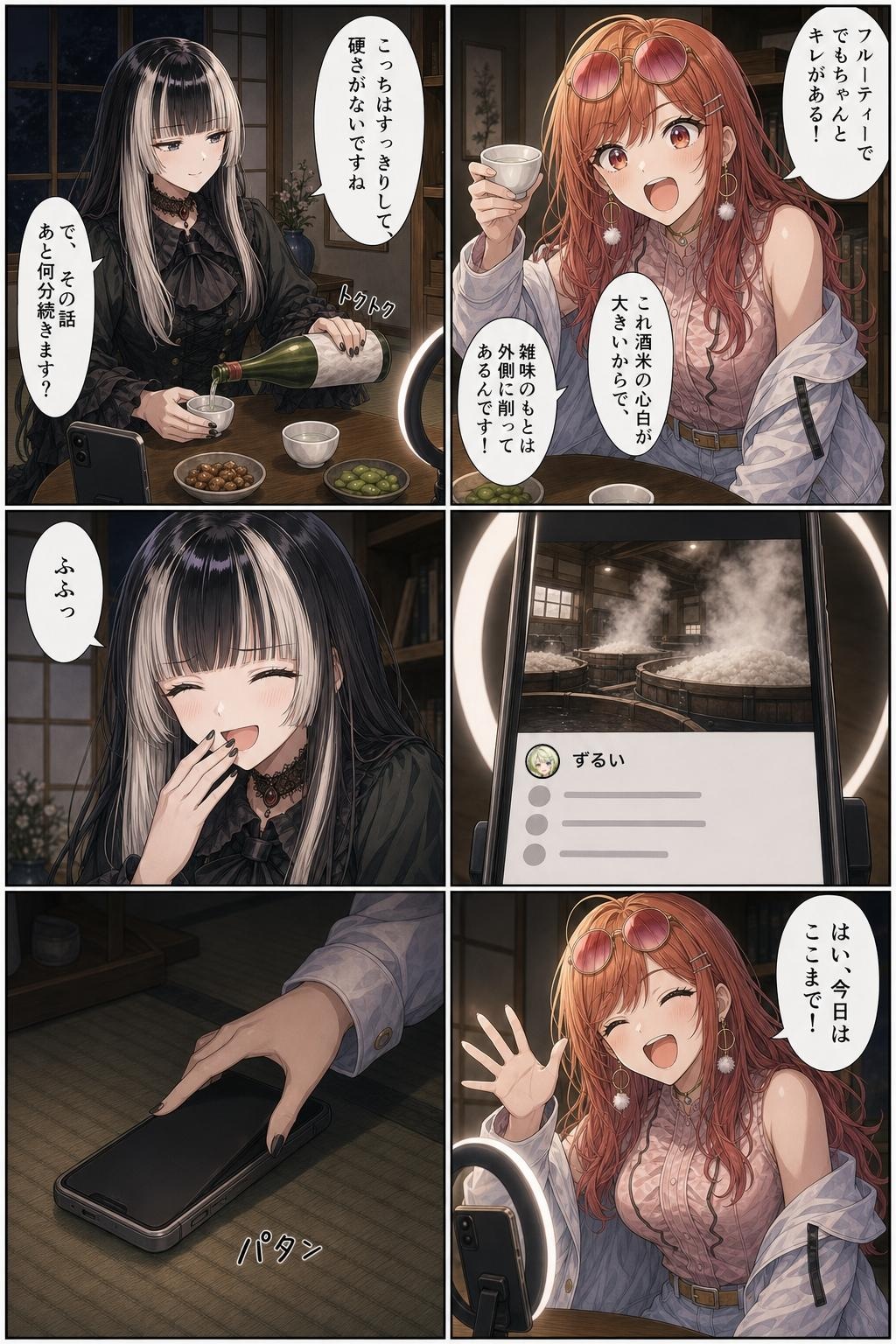 儚夢3話 一会一酒