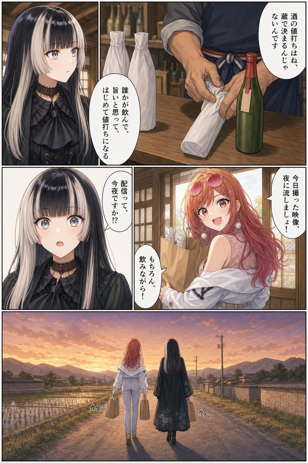 儚夢3話 一会一酒