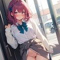 腰カーデ女子B組 8枚目
