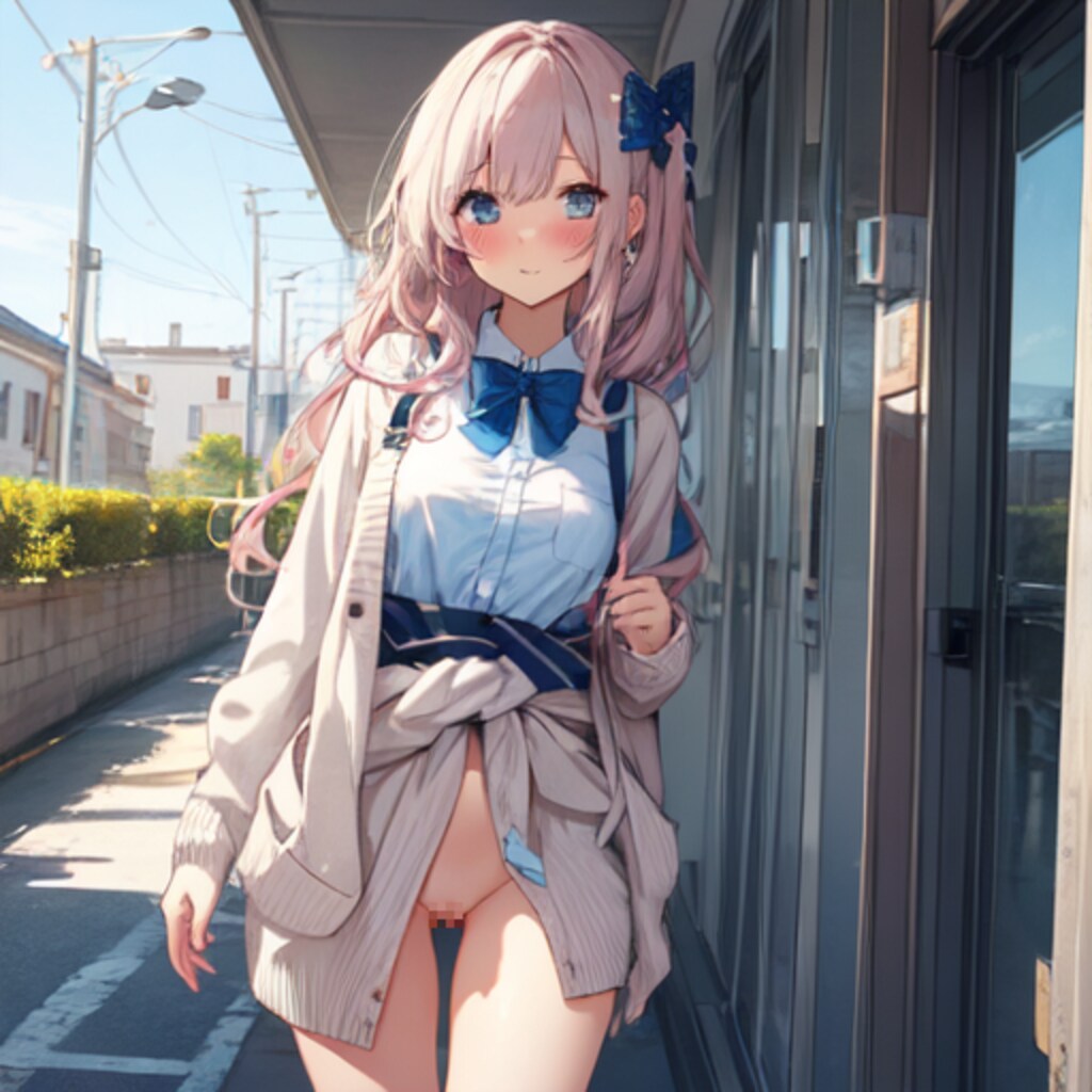 腰カーデ女子B組