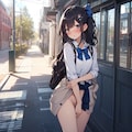 腰カーデ女子B組 6枚目