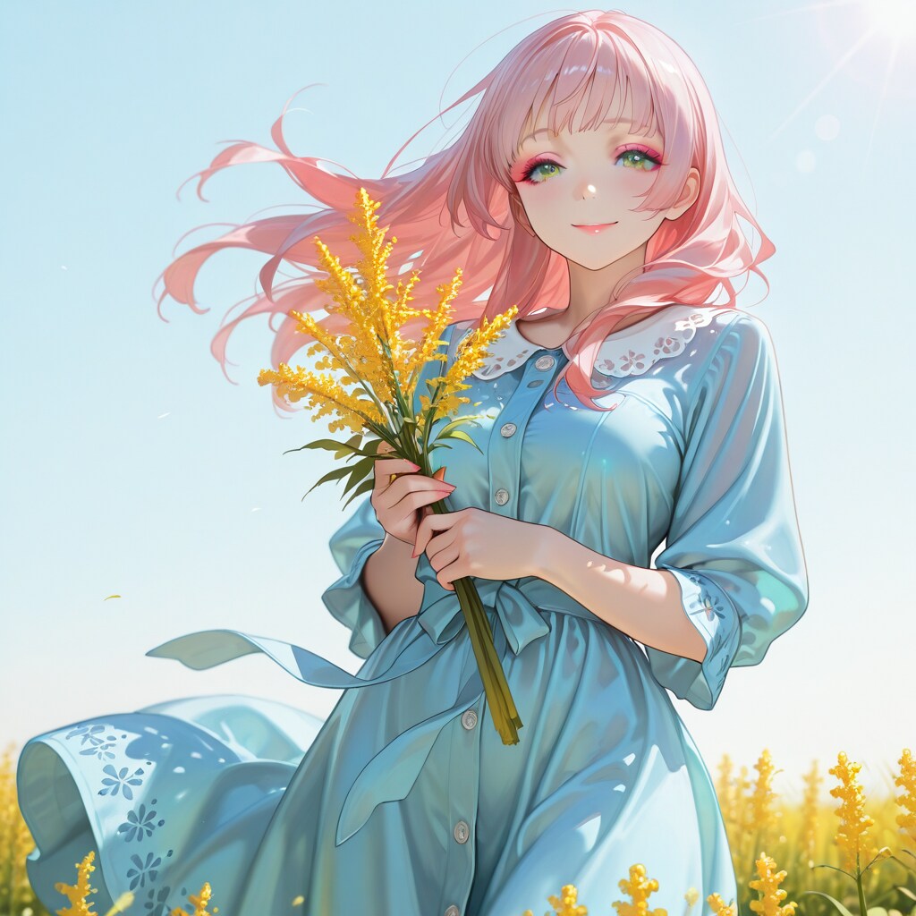 卒業を祝うミモザの光