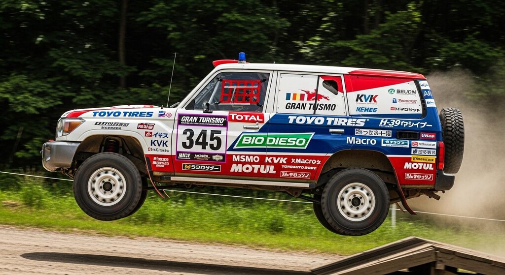 ランクル70ラリーカー