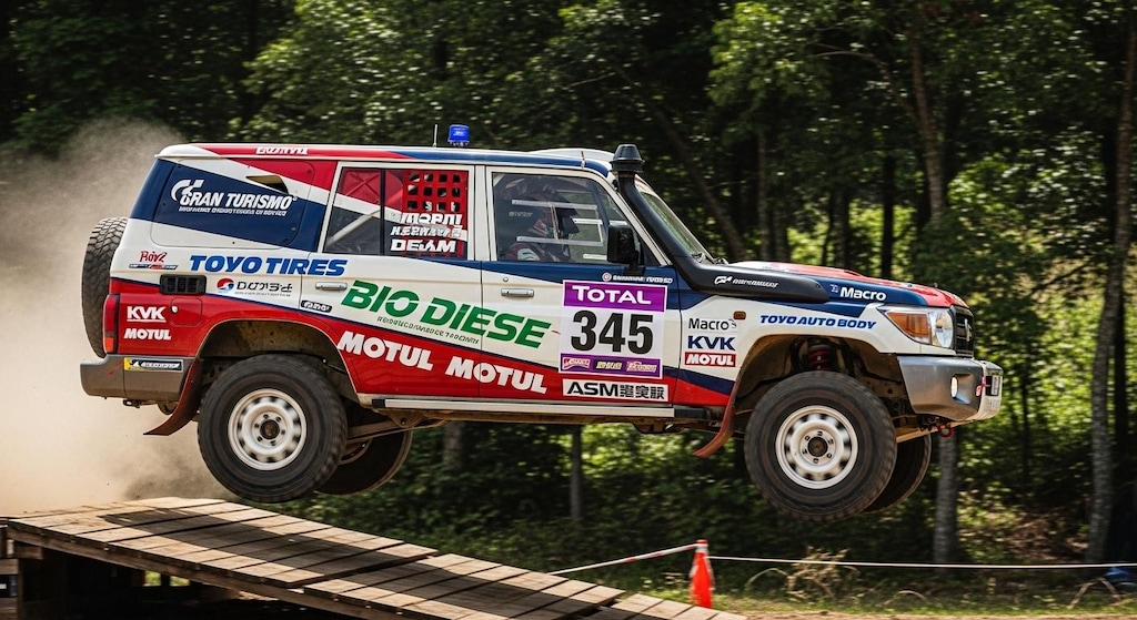 ランクル70ラリーカー