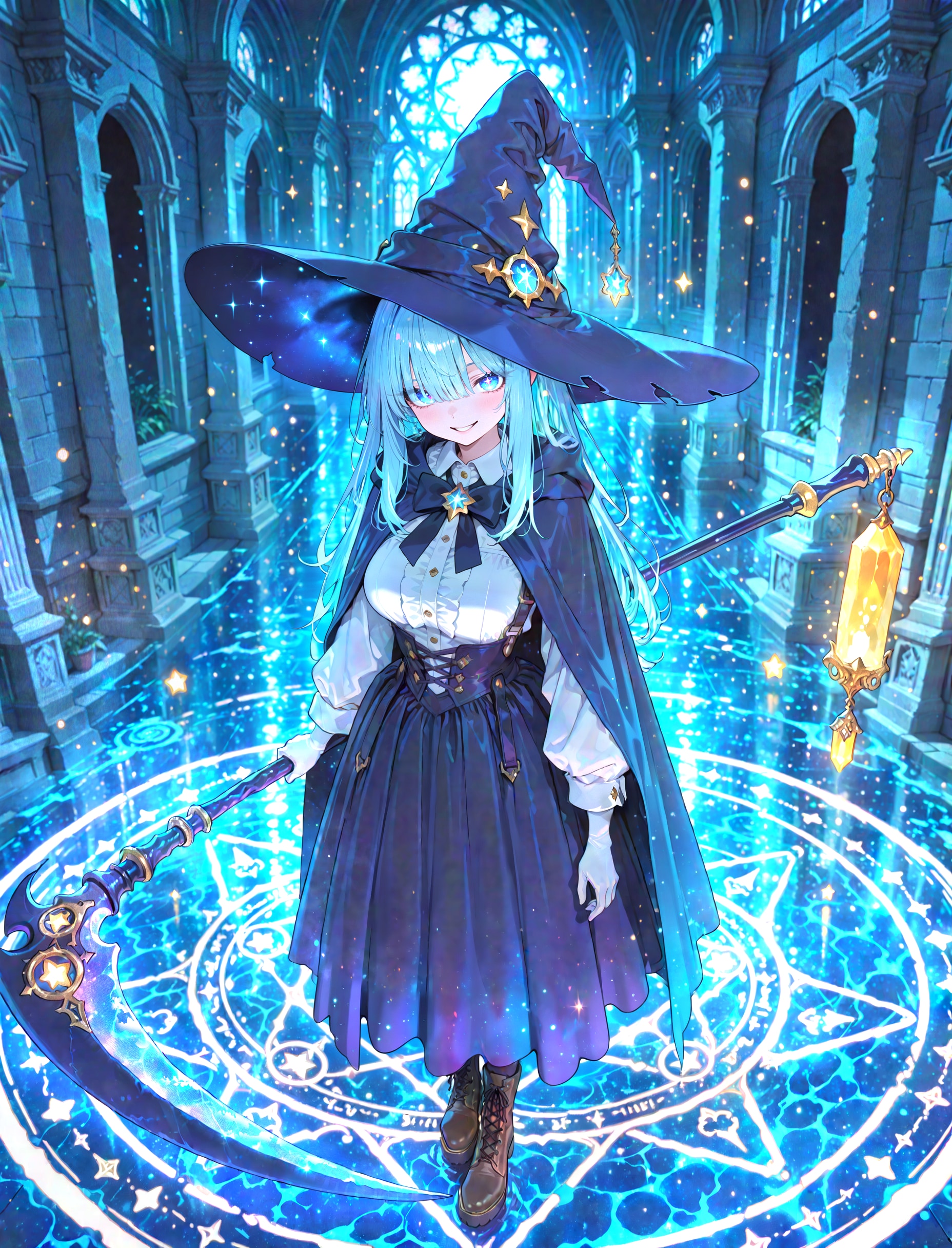 Crystal Lantern, Crescent Blade | の人気AIイラスト・グラビア