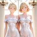双子コーデ 2枚目