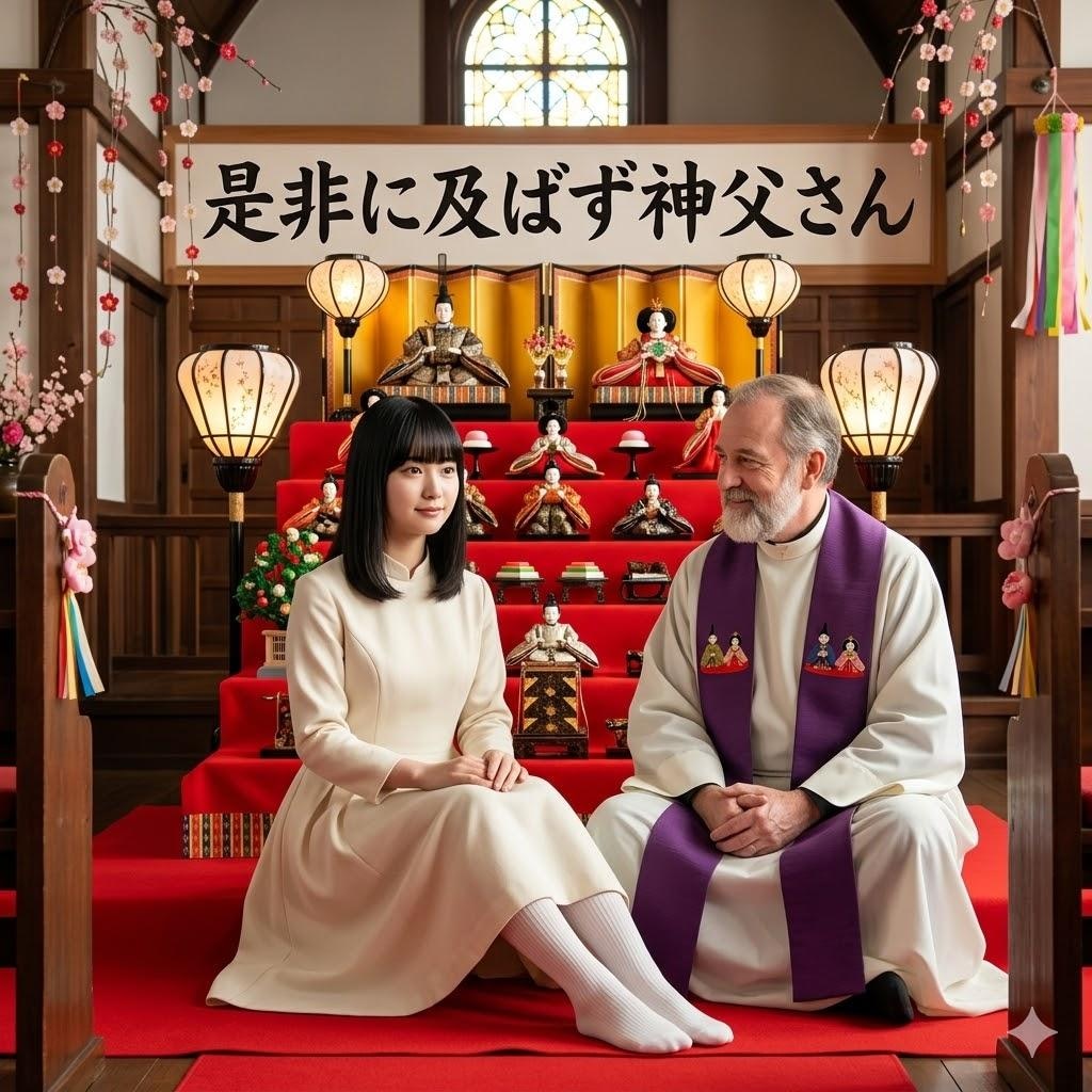是非に及ばず神父さん
