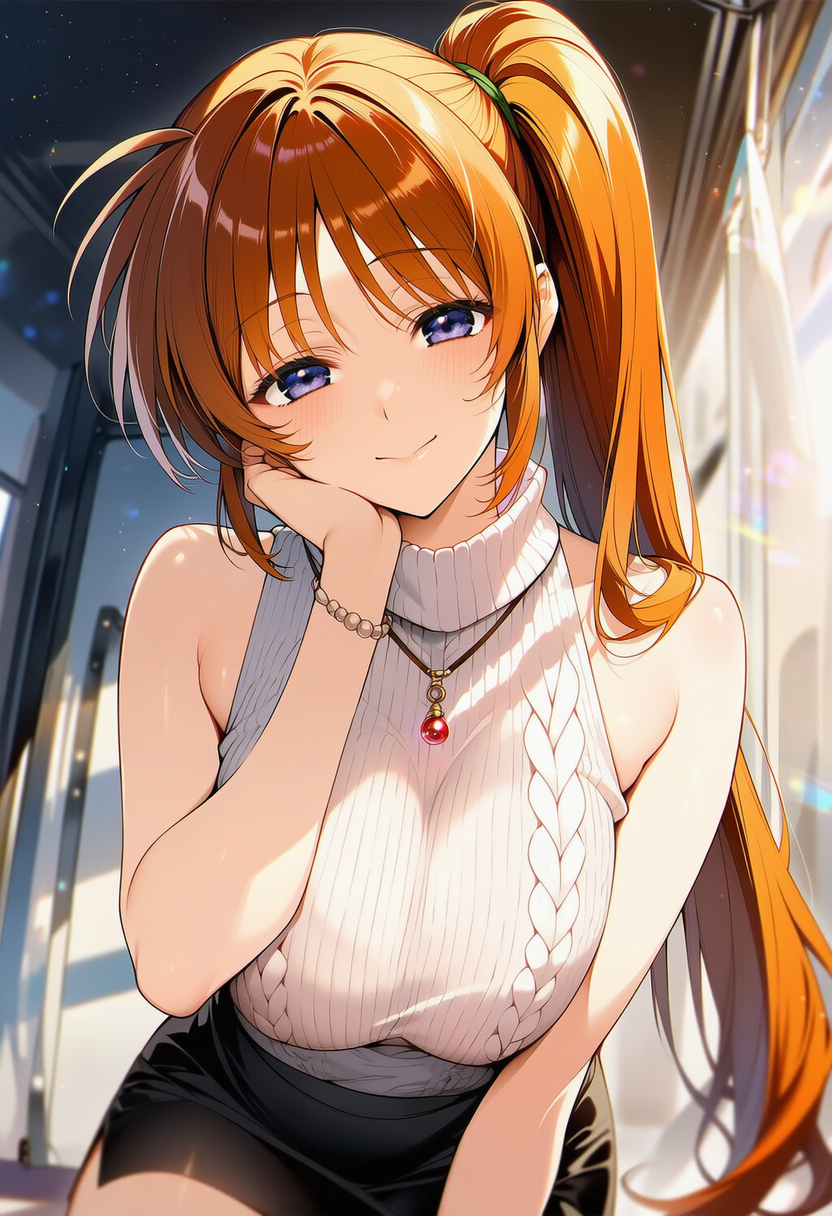 なのはさん　ノースリーブ