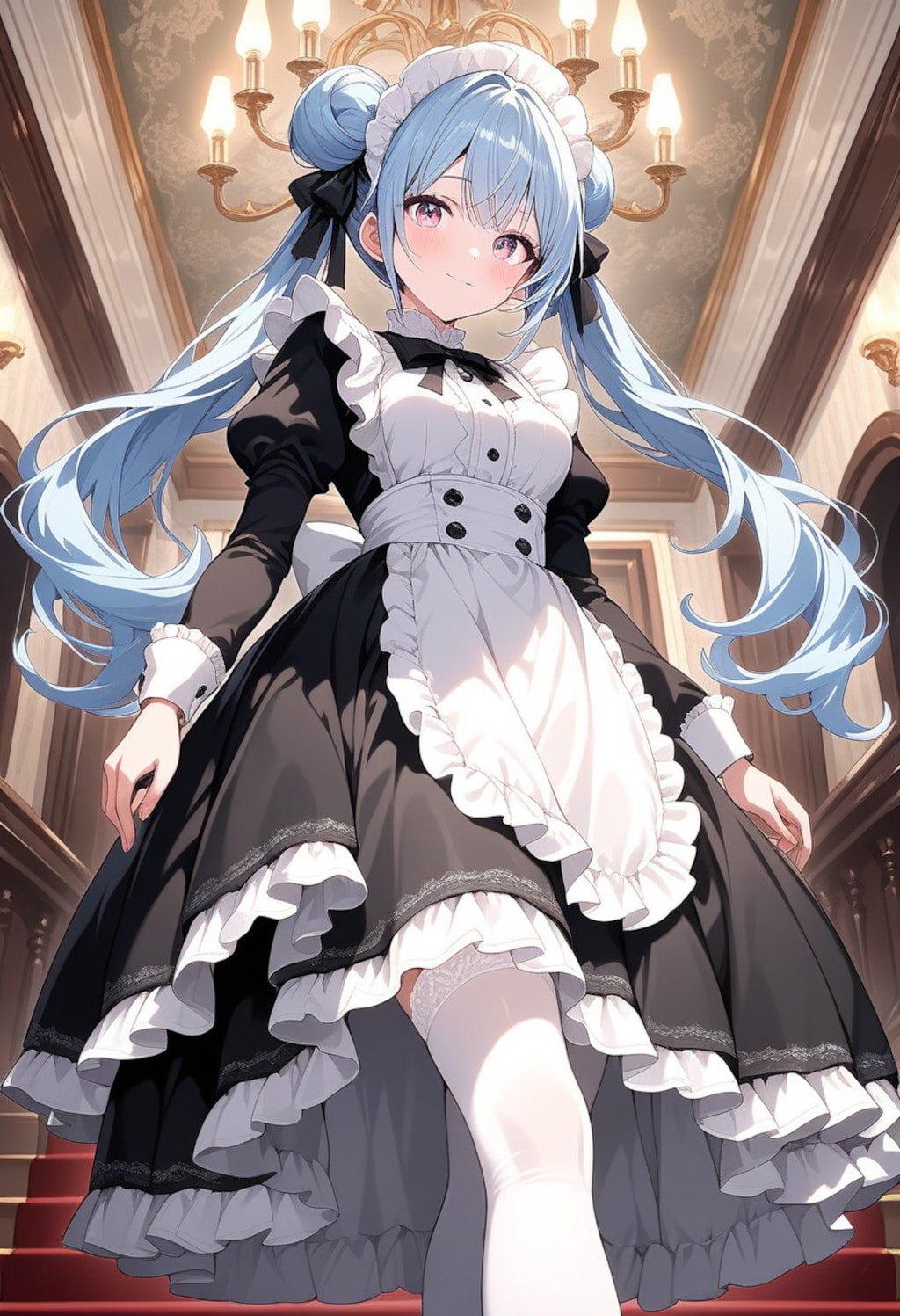 ご主人様、今日もリハビリを頑張って下さいね！
