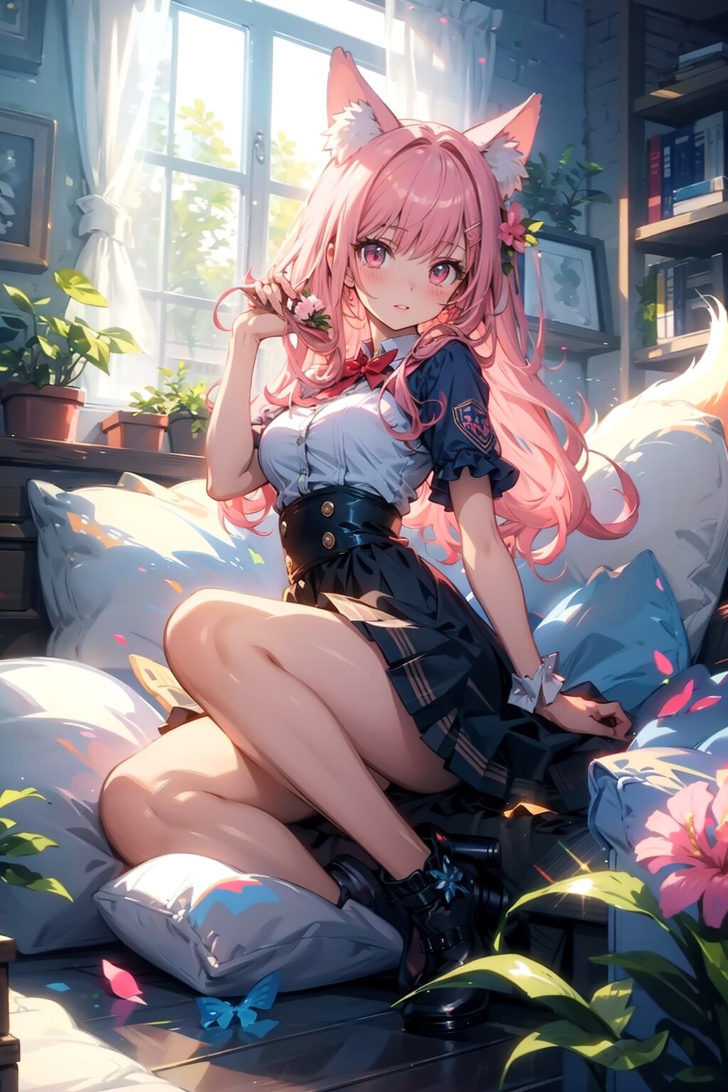 今日の狐耳娘