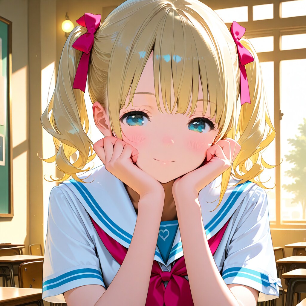 昼下がりの教室にて