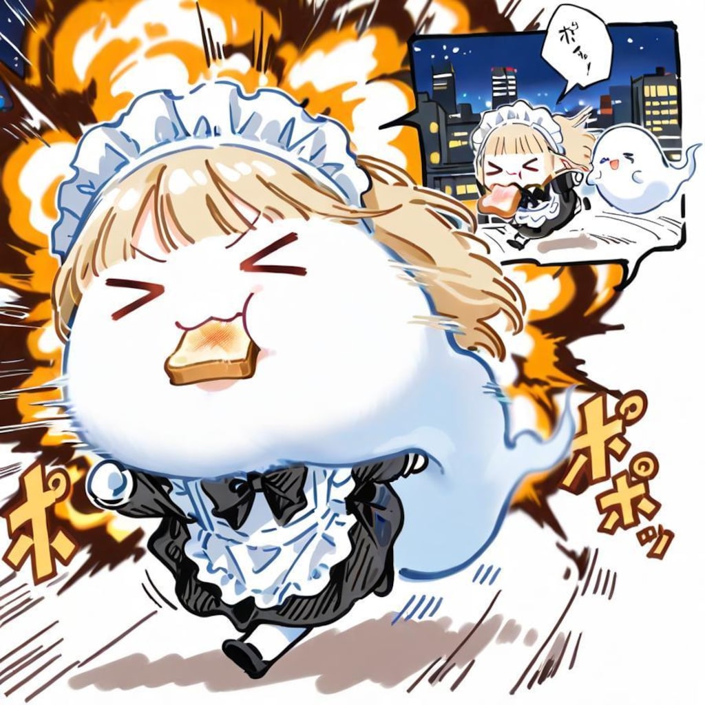 おもょももも!!!( >ω<)🍞💥💥💥