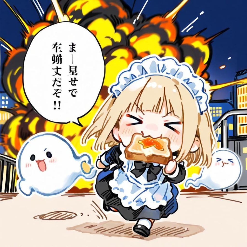 おもょももも!!!( >ω<)🍞💥💥💥