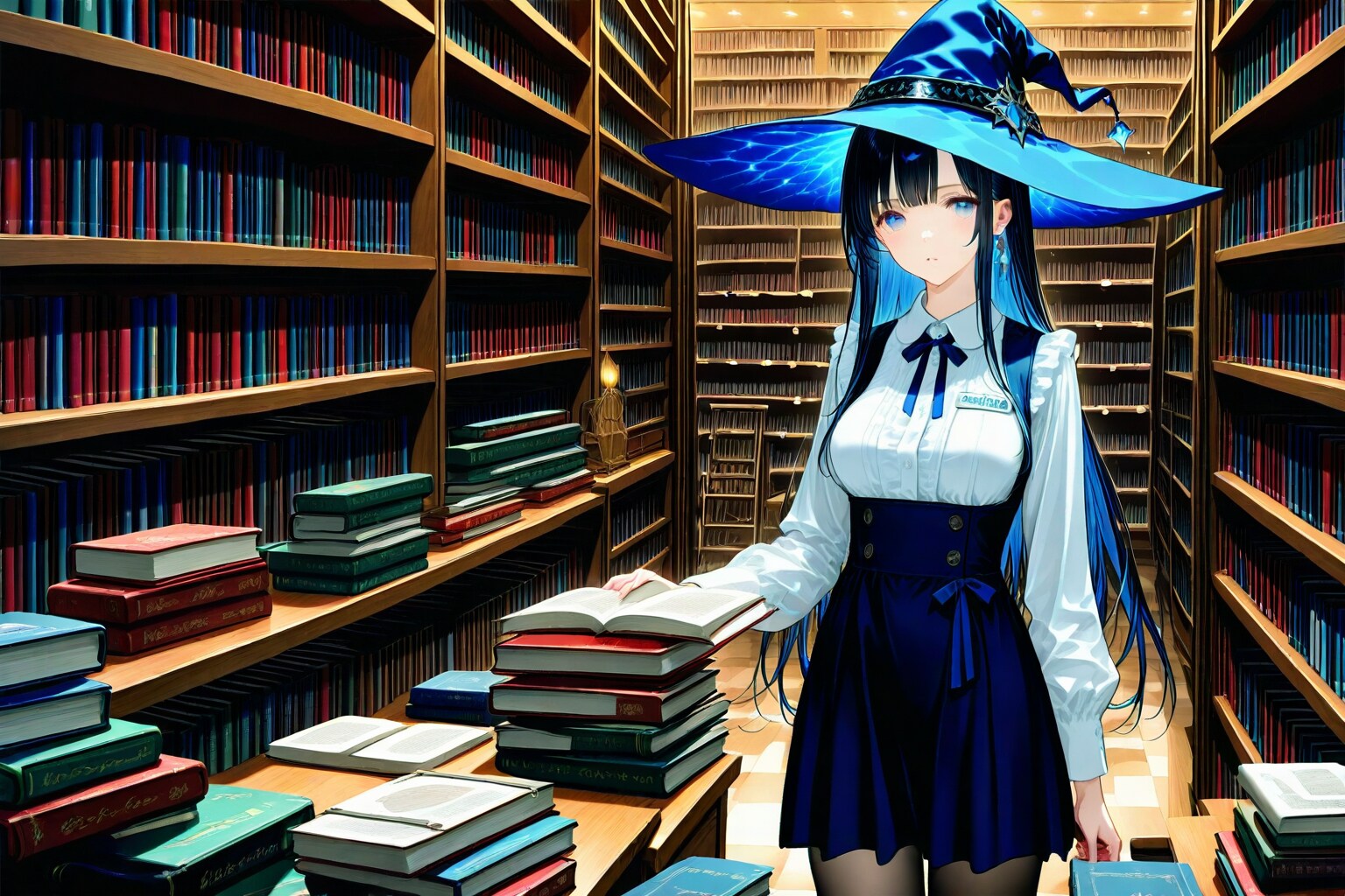 魔女の本屋さん | の人気AIイラスト・グラビア