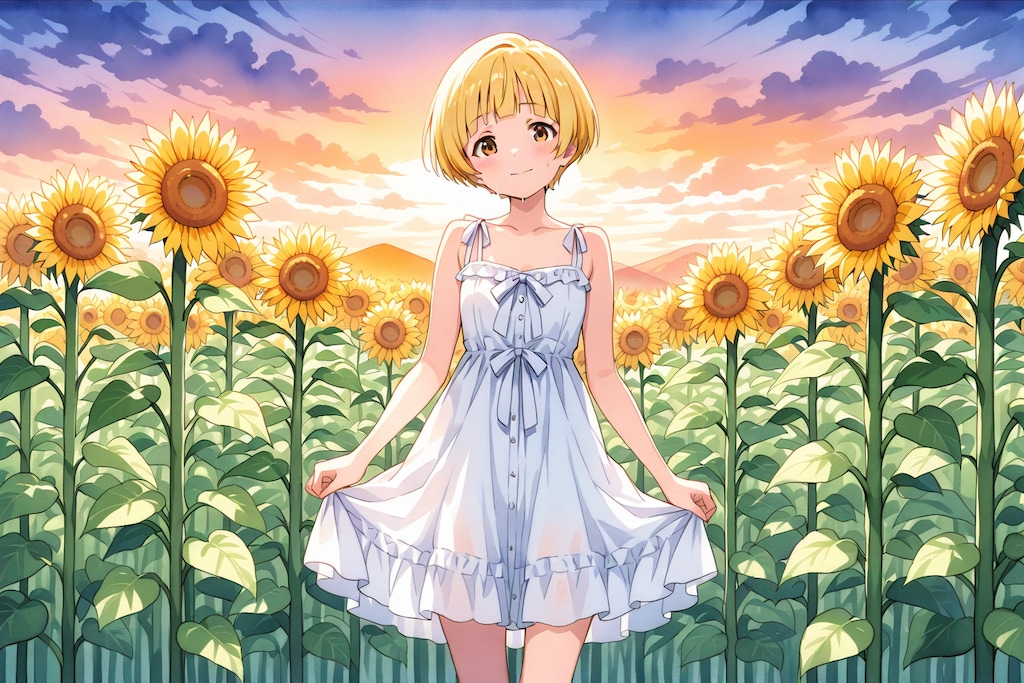 ひまわりのような君