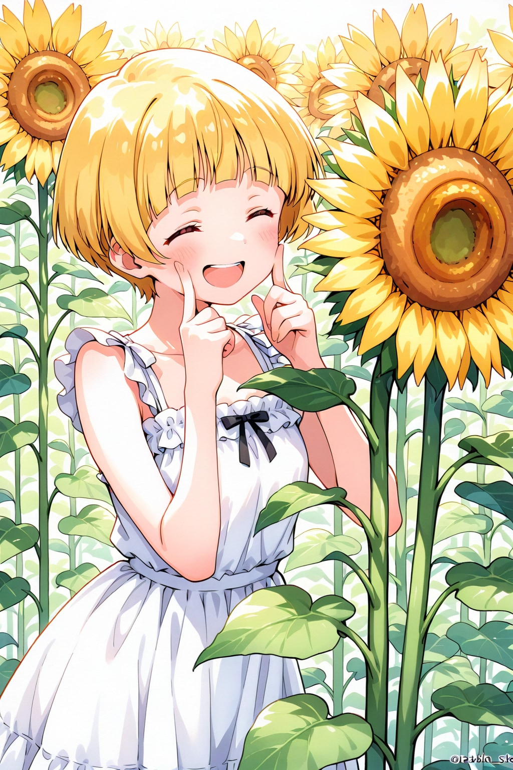 ひまわりのような君