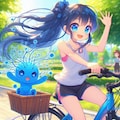 青ぽにちゃんと ニューロブルー_bing 3枚目