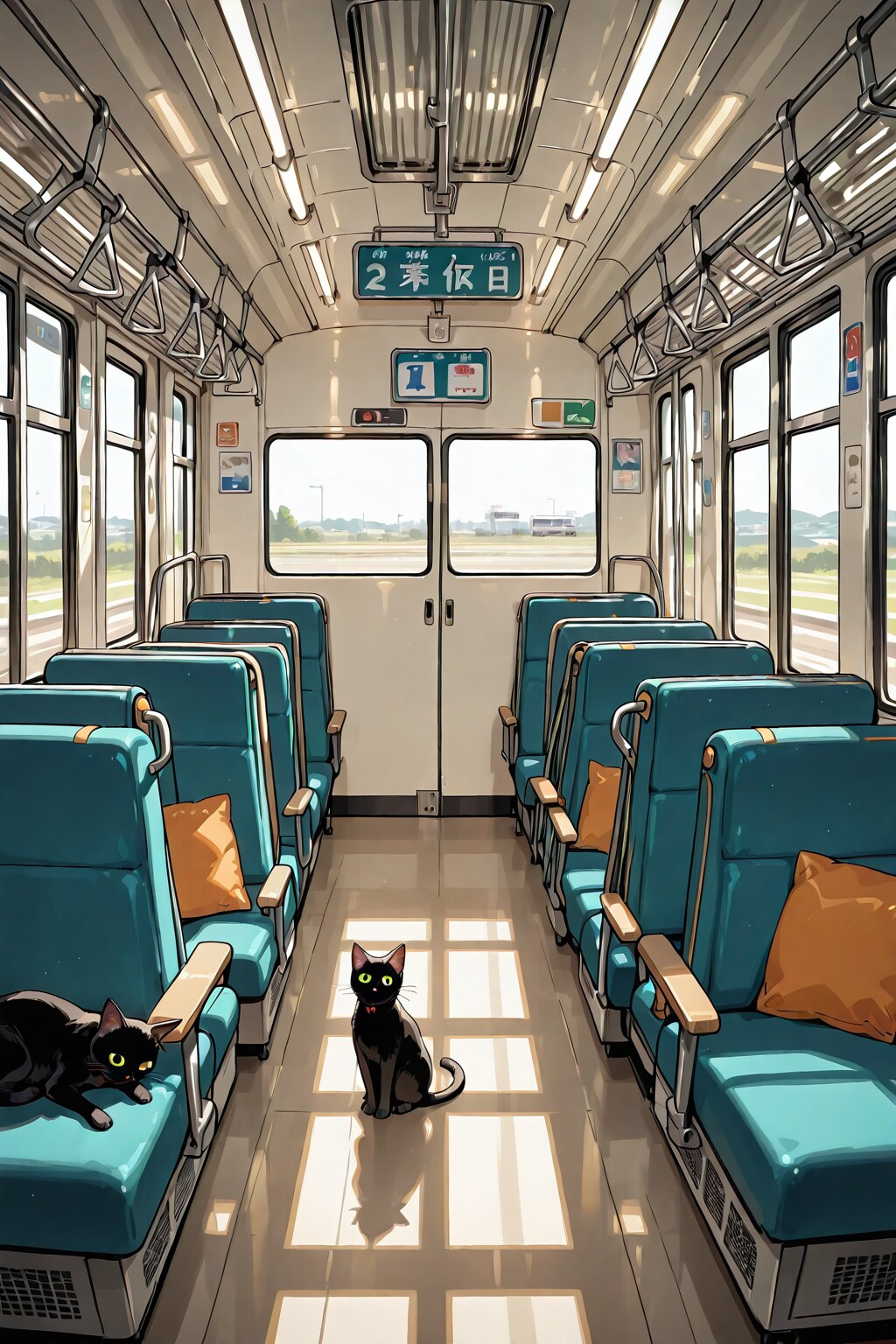 ぼくの街を案内するニャ！