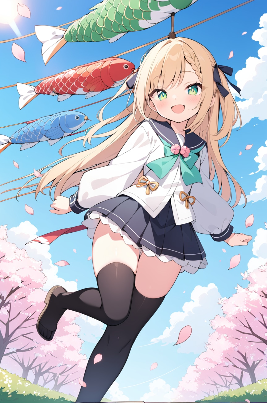 ね、見て！すごいよ！