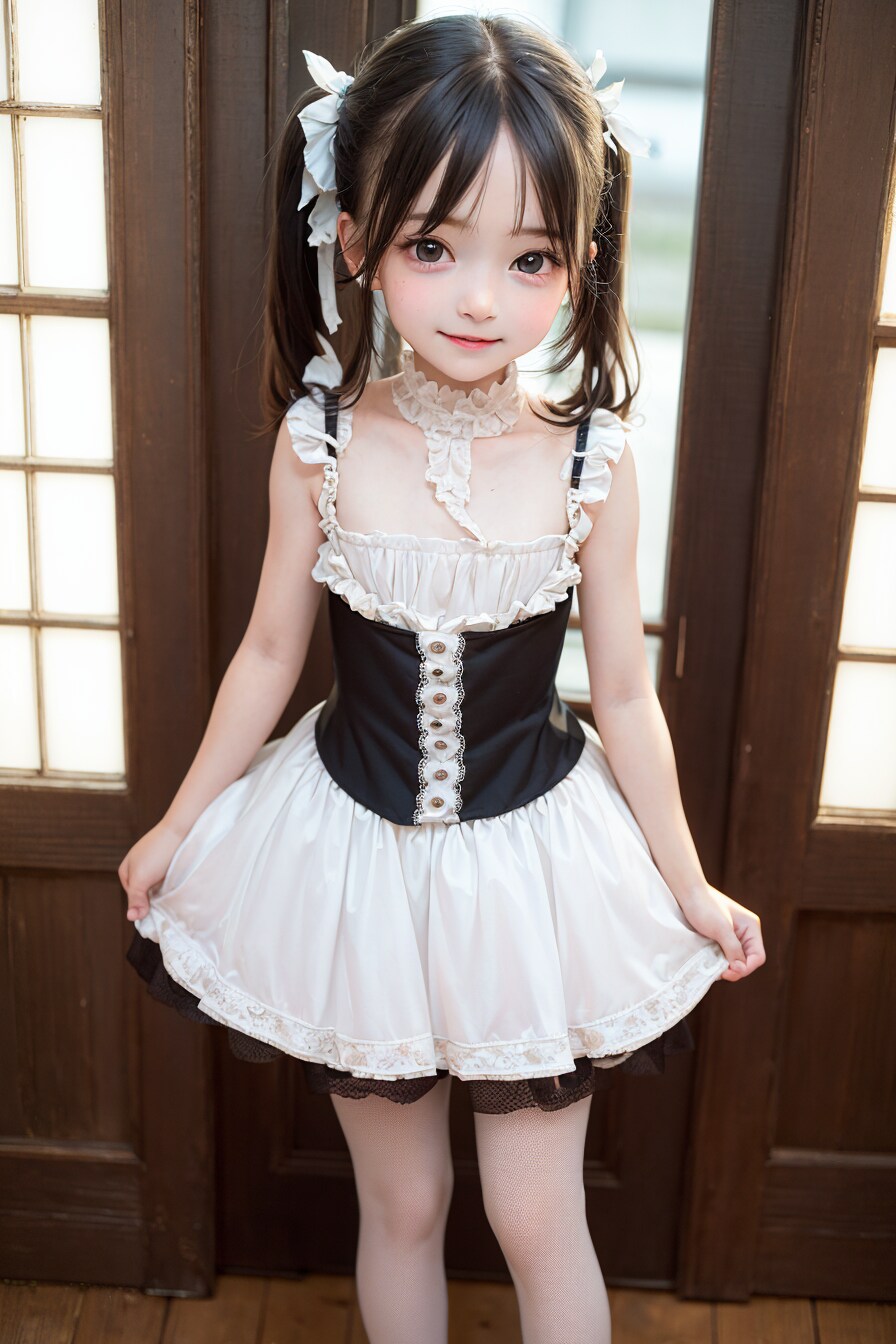 ツインテールと制服(42p)