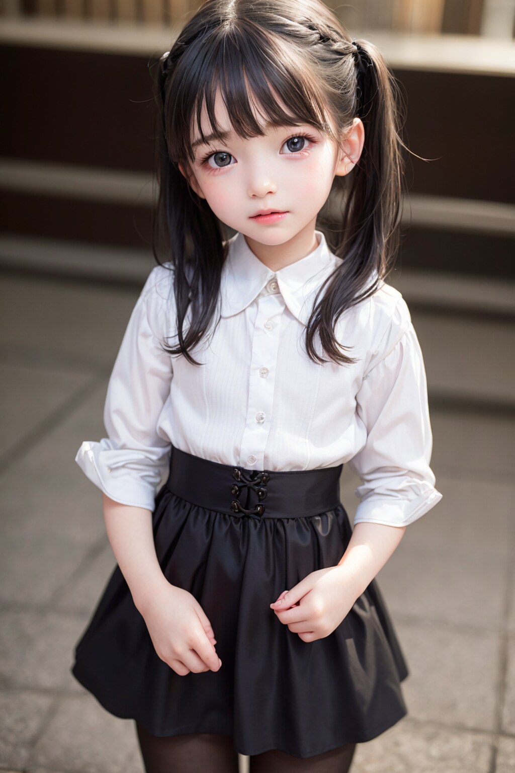 ツインテールと制服(42p)